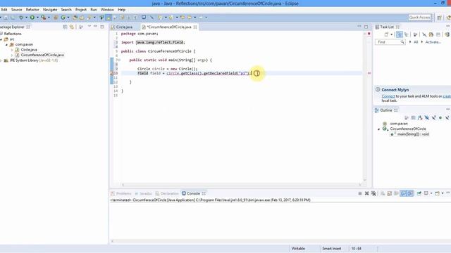 Accessing private variable in Java : Reflections смотреть онлайн