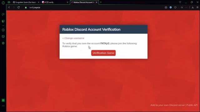 ¿Como verificarte con el Bot RoVer? (ROBLOX) смотреть онлайн