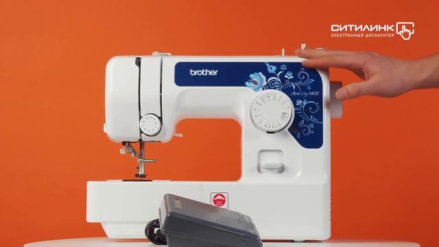 Обзор швейной машины BROTHER ArtCity 140S | Ситилинк смотреть онлайн
