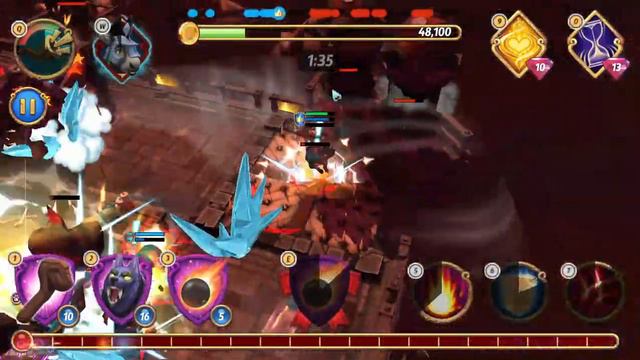 Royal Revolt 2: Cave of Grave Goods XIX Dungeon Walkthrough смотреть онлайн
