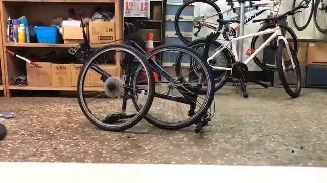 Giant snap mountain bike 捷安特腳踏車換輪胎 Bicycle tire change record - 003 смотреть онлайн