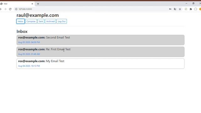 CS50's Web Programming with Python and Javascript Project 3 смотреть онлайн