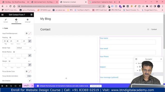 Create a Contact Page in WordPress using Contact Form 7 | BTN Academy | WordPress Tutorial 2023 смотреть онлайн
