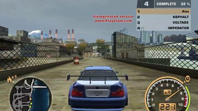NFS-Most Wanted - BMW M3 GTR смотреть онлайн