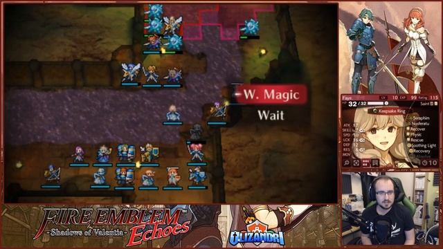 Fire Emblem Echoes: Shadows Of Valentia - Altar Of Duma, Defeating Jedah, Duma Pushed - Episode 95 смотреть онлайн