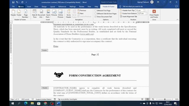 How to setup Header & Footer in Word смотреть онлайн