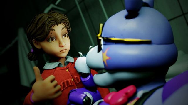 CASSIE FIXES BONNIE RUIN DLC FNAF SECURITY BREACH смотреть онлайн