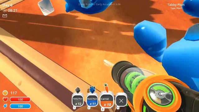 HARD DAY'S CAT | Slime Rancher #4 | Triple Play! смотреть онлайн