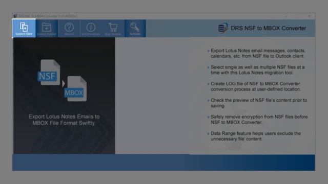 How to Convert Lotus Notes NSF Files to MBOX Online Using DRS NSF to MBOX Converter смотреть онлайн