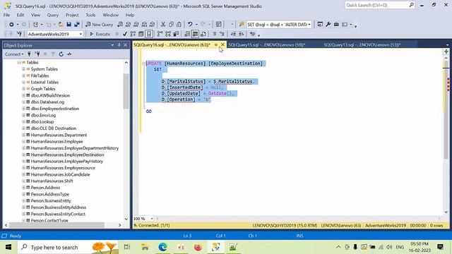 How To Perform Insert update and delete changes from source and destination using Merge statement смотреть онлайн