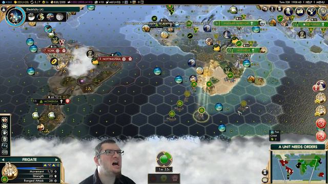 G.A.N.D.H.I. Civilization V: Brave New World Let's Play - Part 10! смотреть онлайн