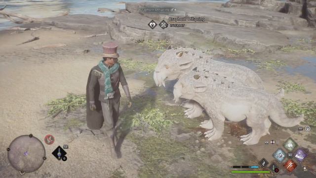 Hogwarts Legacy - Shiny Graphorn Offspring Male And Female With Star/Plus Symbol смотреть онлайн