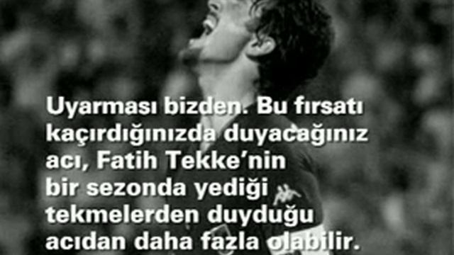 Trabzonspor Halka Arz "Fatih Tekke" reklamı смотреть онлайн