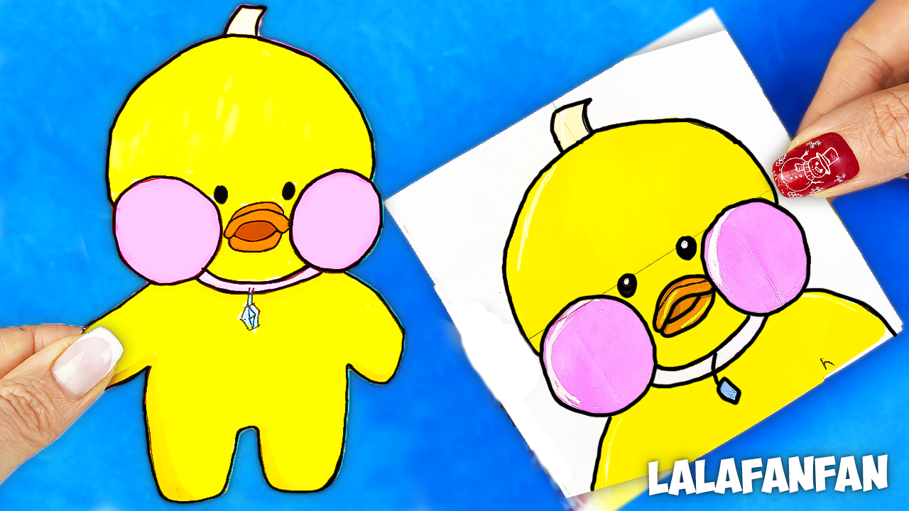 5 Идей Как сделать уточку Лала ФанФан своими руками поделки из бумаги.