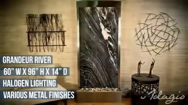 Adagio, Floor Fountains, Grandeur River, Harmony River, Tranquil River, Free Standing Fountains1 смотреть онлайн