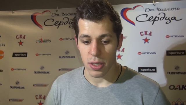 Интервью Евгения Малкина в Санкт-Петербурге смотреть онлайн