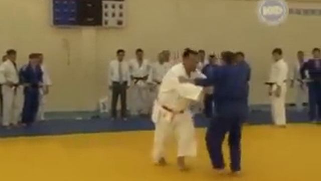 Японская школа дзюдо. Ясухиро Ямасита 8 dan.http://kfvideo.ru смотреть онлайн