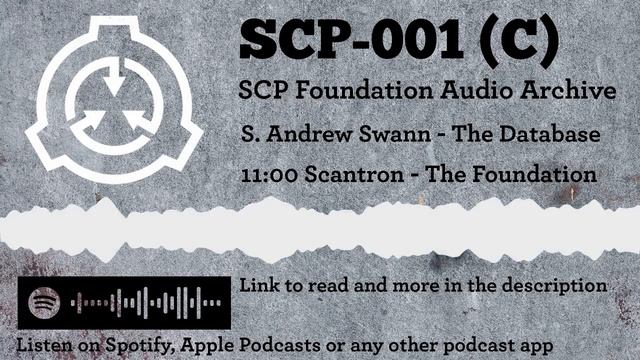SCP-001 Part C: The Database, The Foundation | SCP Reading смотреть онлайн
