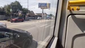 Поездка на автобус ПАЗ Вектор Некст || маршрут 77 || Краснодар.