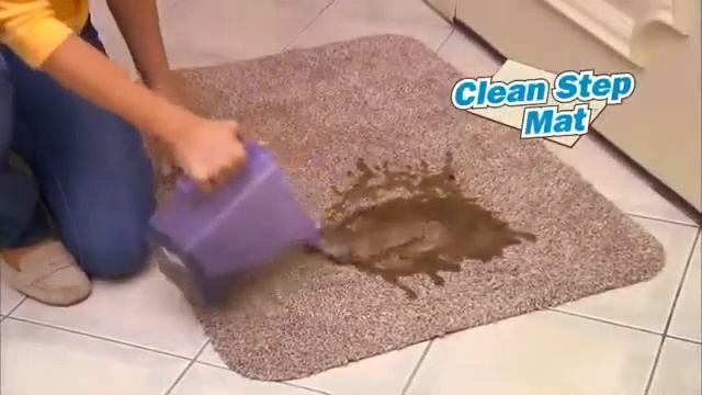 Супервпитывающий коврик Clean Step Mat смотреть онлайн