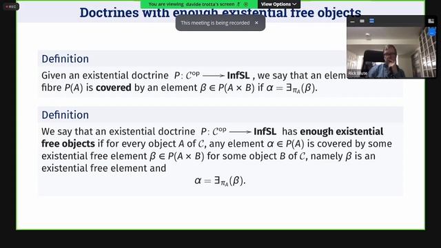 CTOf23, Davide Trotta: A characterization of regular & exact completions of existential completions смотреть онлайн