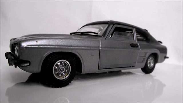 Dinky Ford Capri Restoration Transformation 1/25 scale Classic Vintage diecast car смотреть онлайн