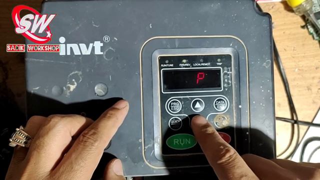 How to solve SP1 fault # VFD inverter# invt setting смотреть онлайн