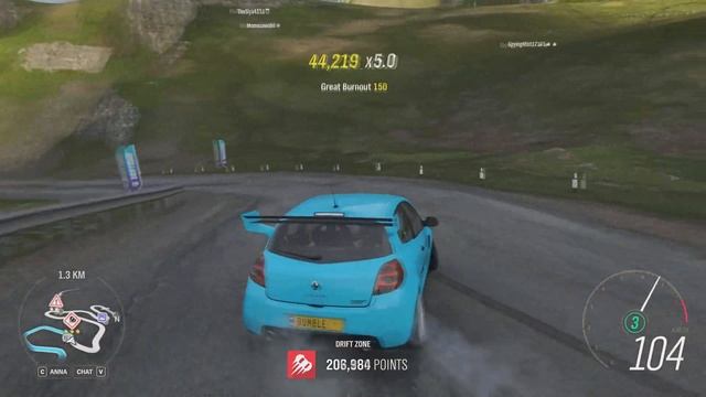 Driving round corners fast in a Nissan Micra смотреть онлайн