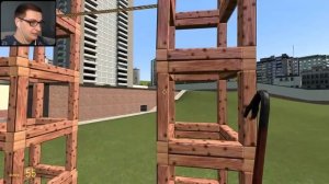 ВЫЖИВАНИЕ В ГОРЯЩЕМ ДОМЕ ИЗ ДЕРЕВА SANDBOX ГАРРИС МОД ► Garry's Mod