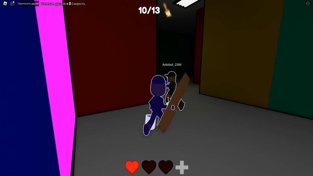 НУЖНО КРАСИТЬ, ЧТОБЫ ВЫЖИТЬ В ЦВЕТНОМ ЛАБИРИНТЕ В ROBLOX смотреть онлайн
