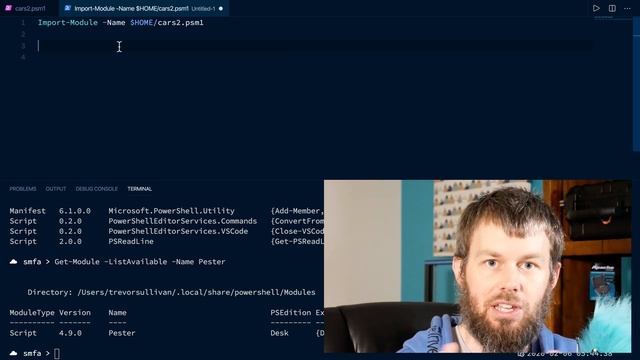 Debugging PowerShell Modules with Pester Unit Tests in Visual Studio Code смотреть онлайн