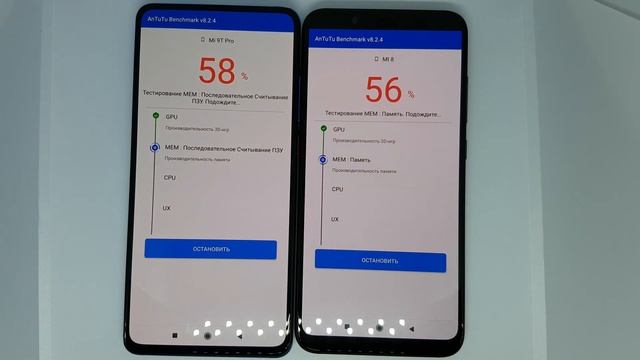 XIAOMI Mi 9T Pro VS XIAOMI Mi 8 ANTUTU BENCHMARK