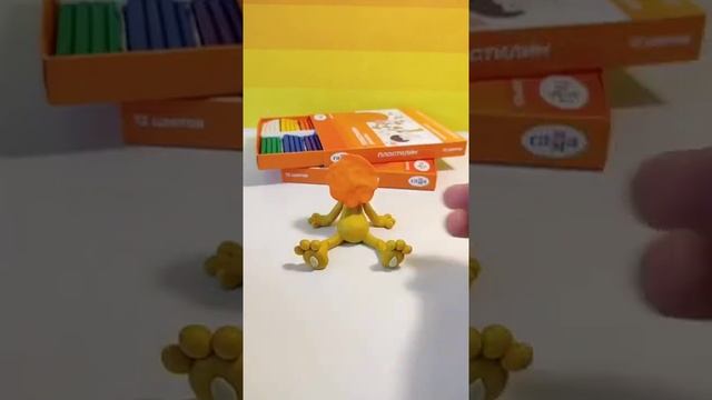 Как сделать львёнка из пластилина.? смотреть онлайн