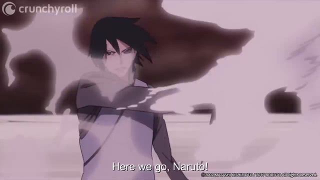 Naruto And Sasuke Vs Momoshiki | Boruto: Naruto Next Generations