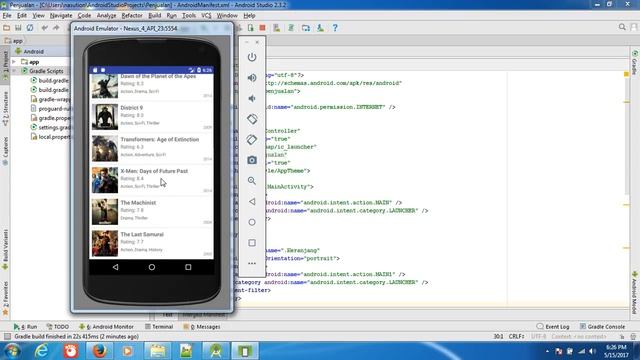 Simple BarChart,CRUD,ListView,Volley,PHP Android Studio смотреть онлайн