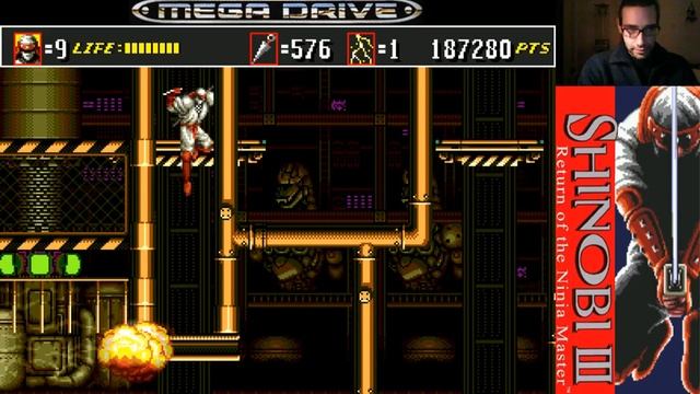Shinobi III Return of the Ninja Master (прохождение) | Шиноби 3 | SEGA (сега) смотреть онлайн