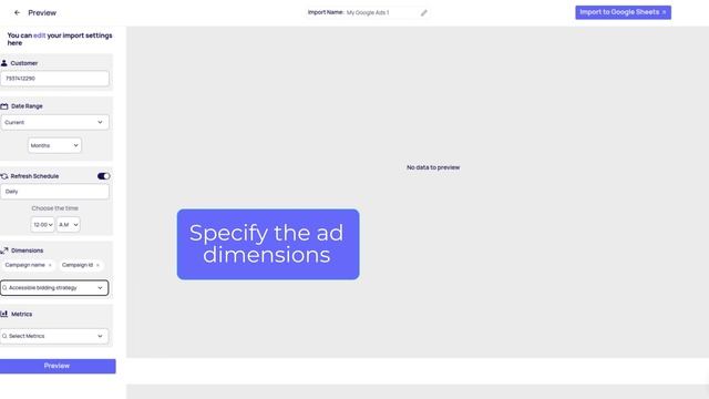 Export Google Ads Data to Google Sheets | Automate. Synchronise. смотреть онлайн