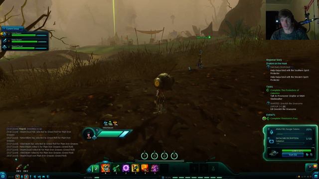 [Стрим] WildStar - Exile - Aurin - прокачка с 5 до 15 уровня, столица, костюмы за бета-тест