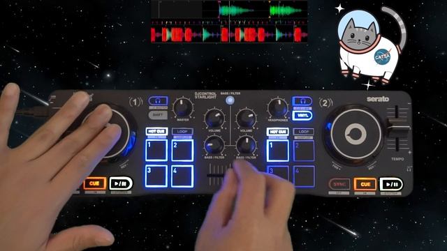 HERCULES STARLIGHT SCRATCHING | FIRST TIME ON SMALL BEGINNER DJ CONTROLLER | SKRATCH SESSION смотреть онлайн