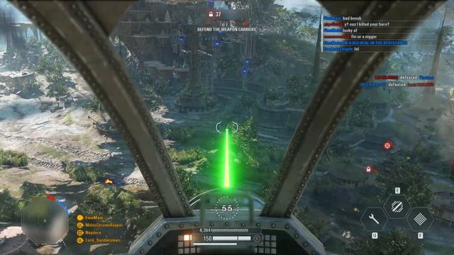 Star Wars Battlefront 2 LAAT Gunship 25 Killstreak on Kashyyyk смотреть онлайн