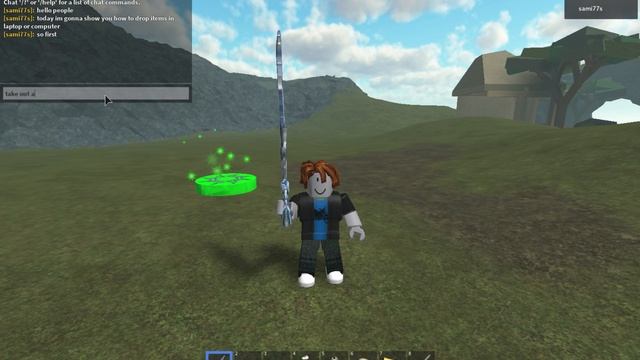 how to drop items in Roblox 2021! смотреть онлайн