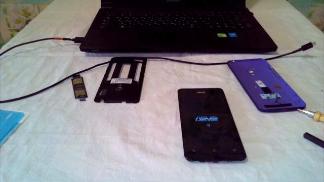 Asus ZenFone 5 решение проблемы с определением смартфона компьютером (Устройство USB не опознано) смотреть онлайн