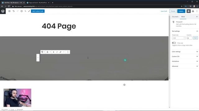 Creating a custom 404 Page with Neve and Neve Pro смотреть онлайн