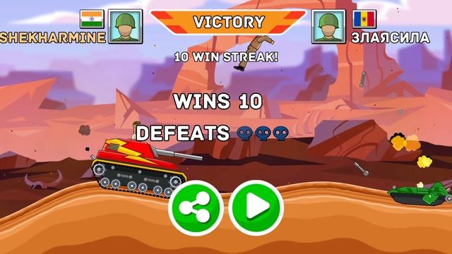 Hills of Steel Gameplay Chest Frenzy Event WIN Streak 15? смотреть онлайн