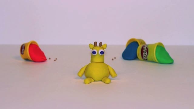 Play-Doh Russia Жираф из пластилина Play-Doh смотреть онлайн
