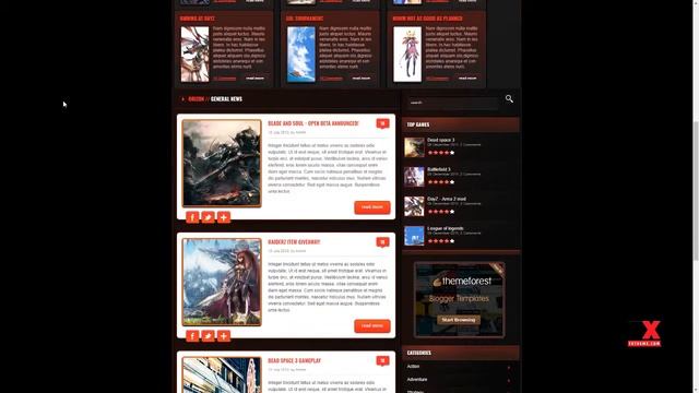 Orizon - The Gaming Template WP version смотреть онлайн