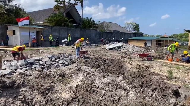 Construction progress 10.08.2021. The Umalas Signature. смотреть онлайн