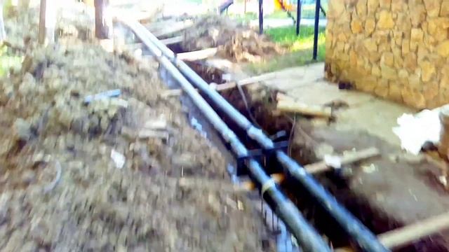 Теплотрасса на опресовку, смотреть онлайн