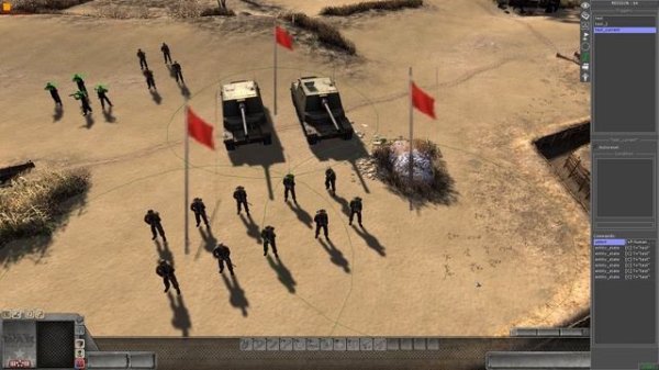 Невидимые и неуязвимые солдаты Команды Select и Entity State / Редактор Men of War Assault Squad