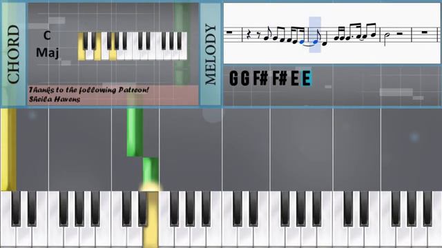 How to play Simple Song by The Shins on Piano (Tutorial) смотреть онлайн